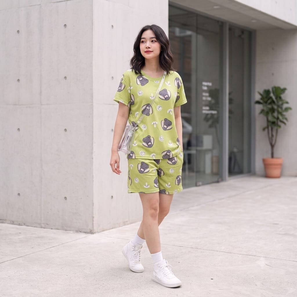 🔥 Oversized T-Shirt & Shorts Set – ₹320 🔥