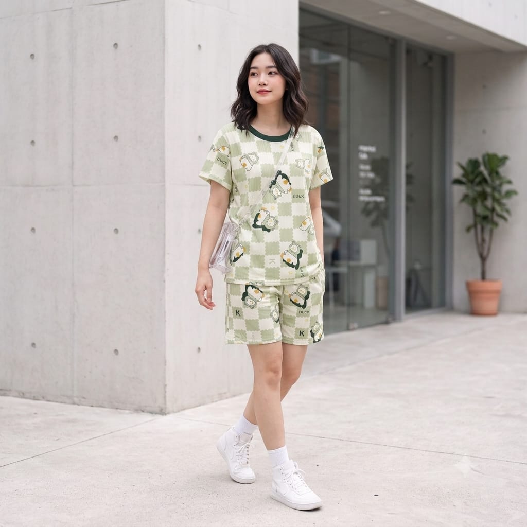 🔥 Oversized T-Shirt & Shorts Set – ₹320 🔥
