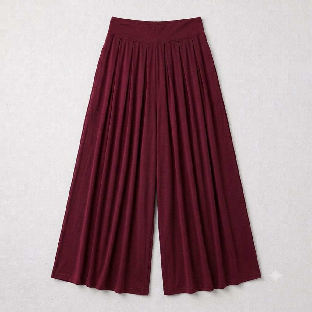ELEPHANT Palazo ₹169 | Plain Colour Serena Lycra
