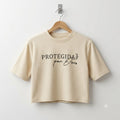 Crop T-Shirt ₹99 | Popcorn Fabric | S–XL