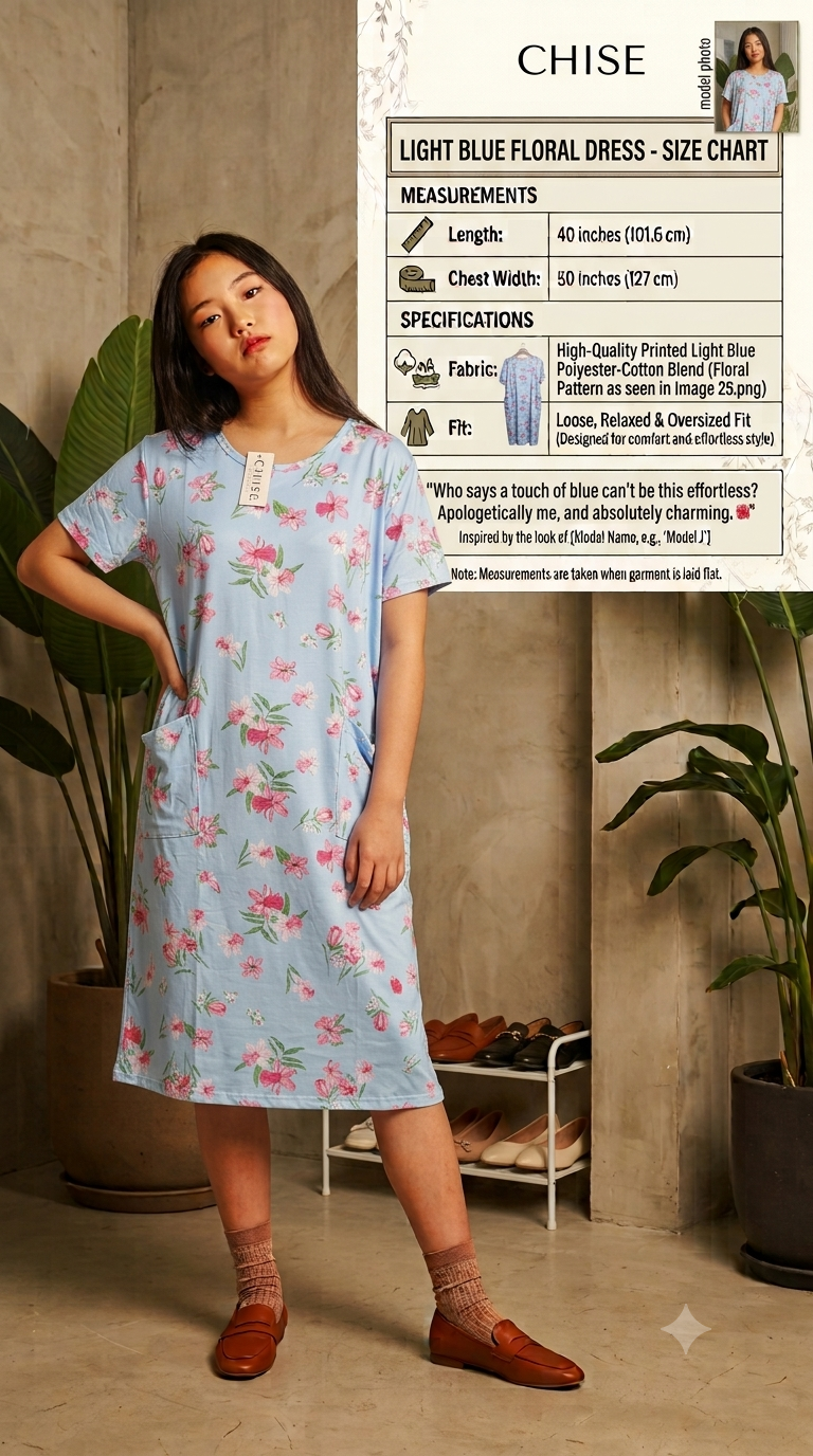 Korean polo nighty