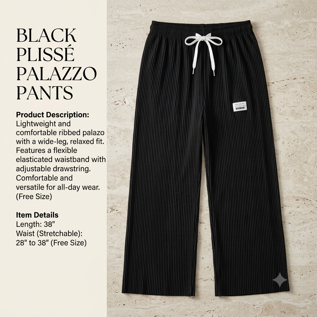 Palazo ₹99- stretchable upto 38"