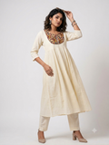 Onam kurtis mull chunderi fabric